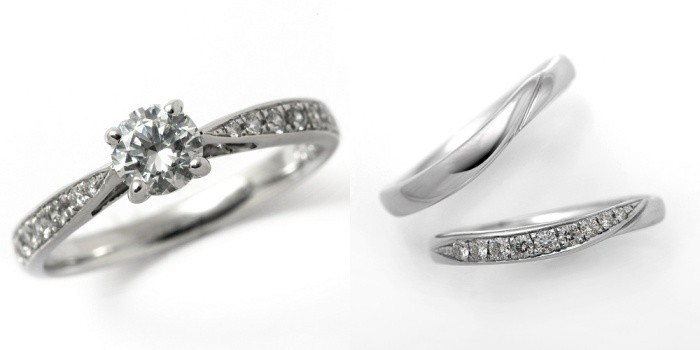 婚約指輪 安い 結婚指輪 セットリング ダイヤモンド プラチナ 0.2