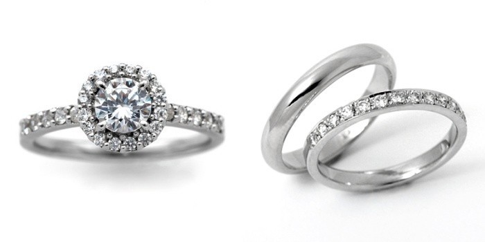 婚約指輪 安い 結婚指輪 セットリング ダイヤモンド プラチナ 0.2カラット 鑑定書付 0.201ct Fカラー SI1クラス 3EXカット H&C CGL_画像1