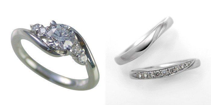 婚約指輪 安い 結婚指輪 セットリングダイヤモンド プラチナ 0.3カラット 鑑定書付 0.350ct Dカラー VVS1クラス 3EXカット H&C CGL