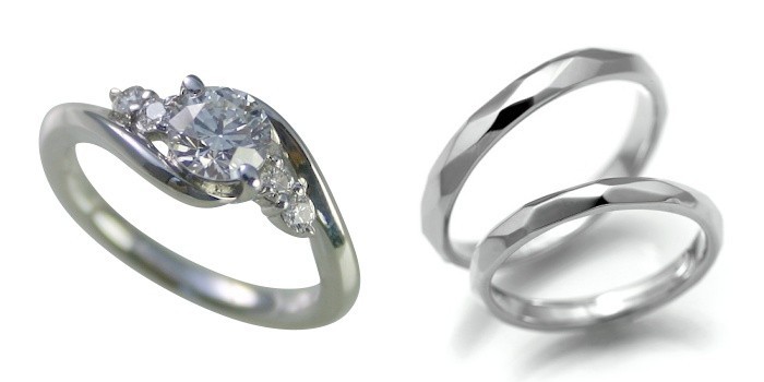 94%OFF!】 婚約指輪 安い 結婚指輪 セットリング ダイヤモンド ...