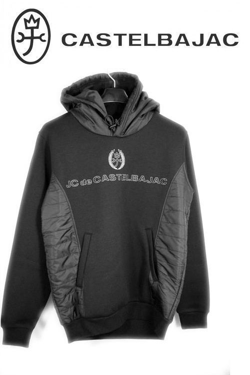 正規 秋冬【50LL】38,500円★CASTELBAJACカステルバジャック★パーカ・ダンボールニットblk 男性用 正規 秋冬【50LL】38,500円★CASTELBAJACカステルバジャック★パーカ・ダンボールニットblk 男性用