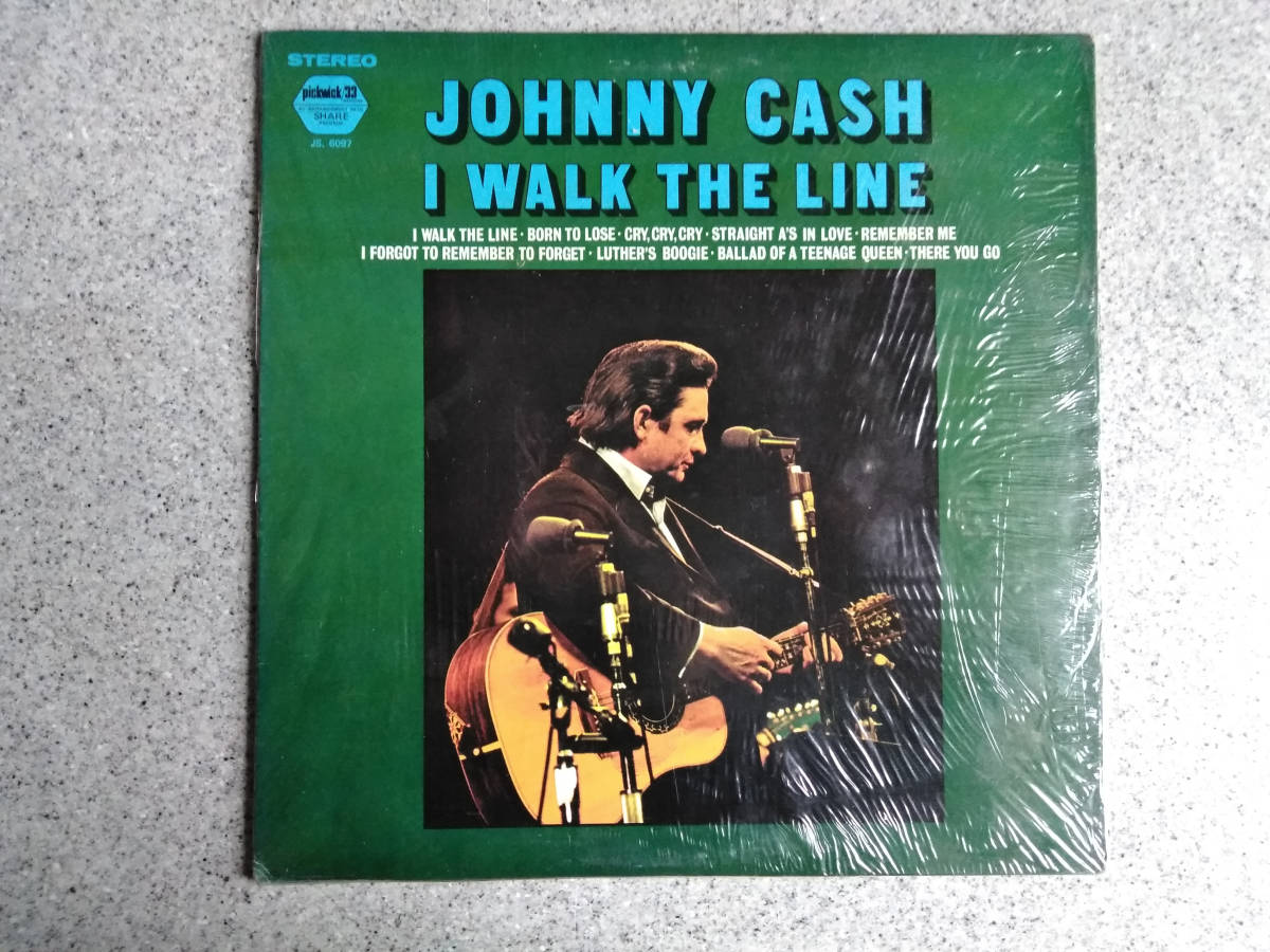 JOHNNY CASH - I WALK THE LINE 　シュリンク付き　（ＪＳ－6097－Ｂ）_画像1