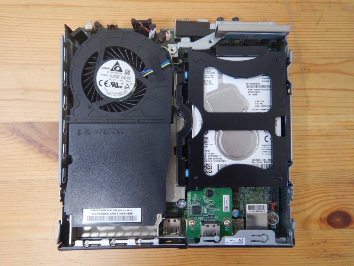 Lenovo ThinkCentre M75q-1 Tiny Ryzen 5 PRO 3400GE 512GBSSD+1TBHDD+
