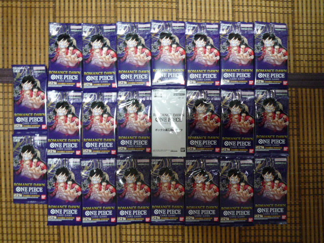 ワンピース カードゲーム ロマンスドーン 22パック＋ボックス購入特典1パック(ワンピース)｜売買されたオークション情報、yahooの商品情報