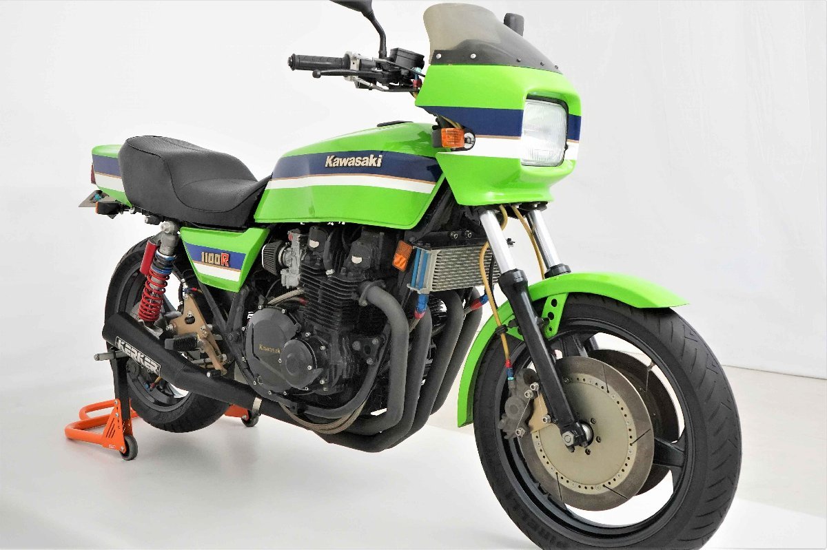 フルカスタム Z1100GP 1982年 Z1000S1仕様 ダイマグホイール PMCステム&スイングアーム&ステップ MTキャブ DYNA-S 他_画像2