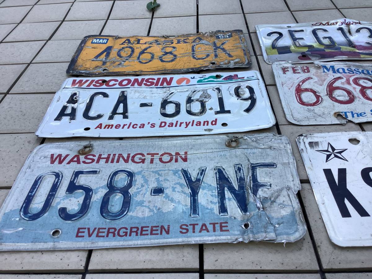  America American all 50. number plate accident car remove damage equipped 50 pieces set free shipping 