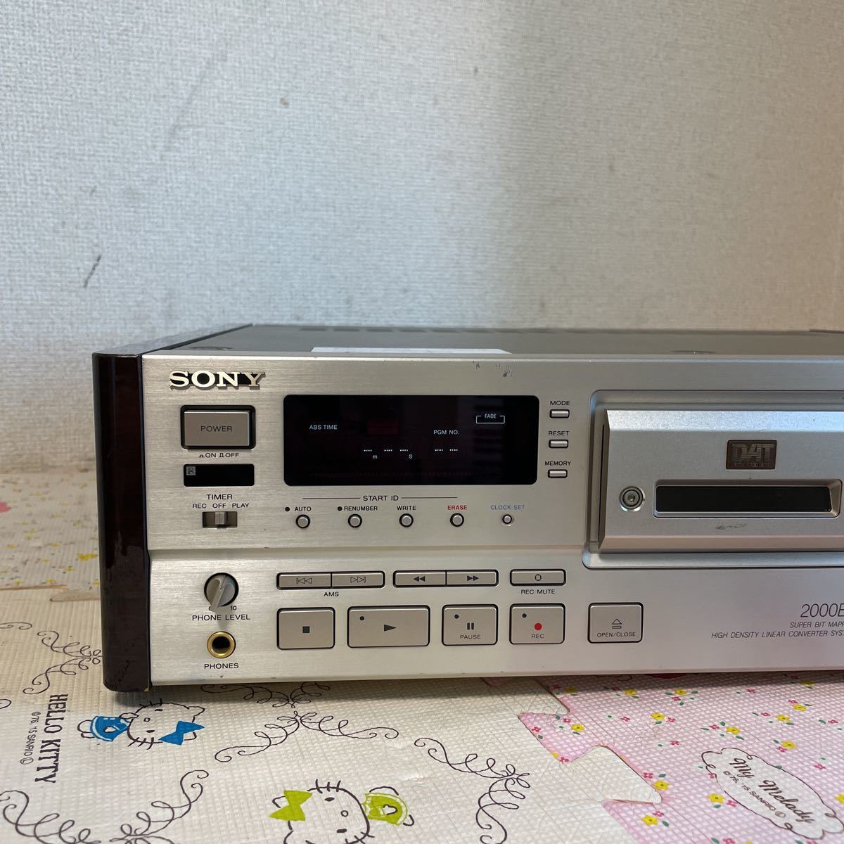 SONY DTC-2000ES DATデッキ ソニー 動作未確認