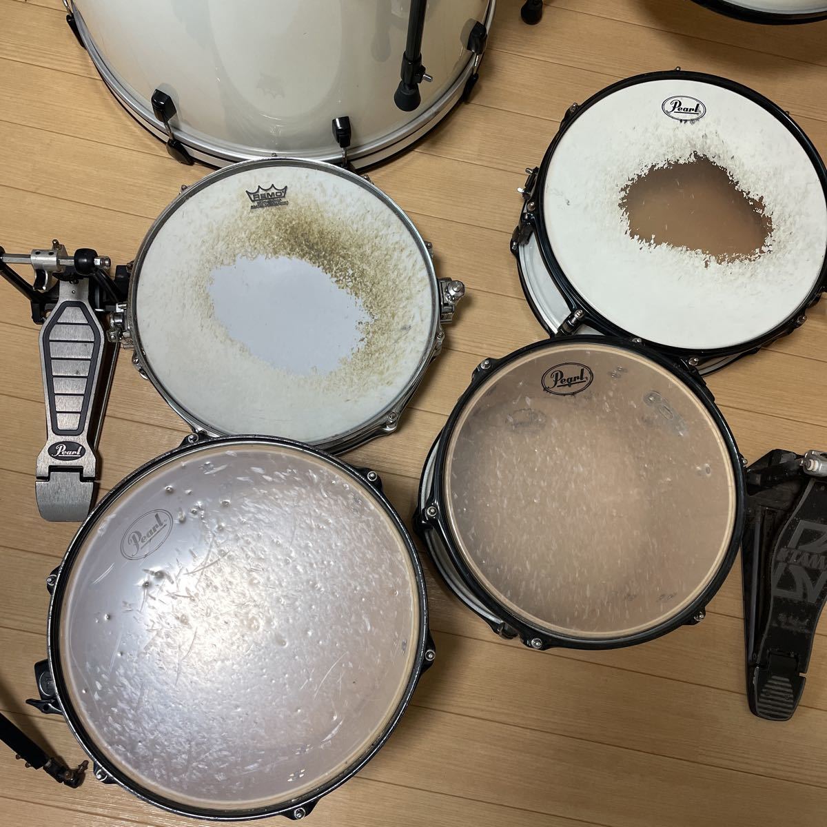Pearl パール ドラムセット SOUNDCHECK SERIES DRUMS現状品 6点 発送