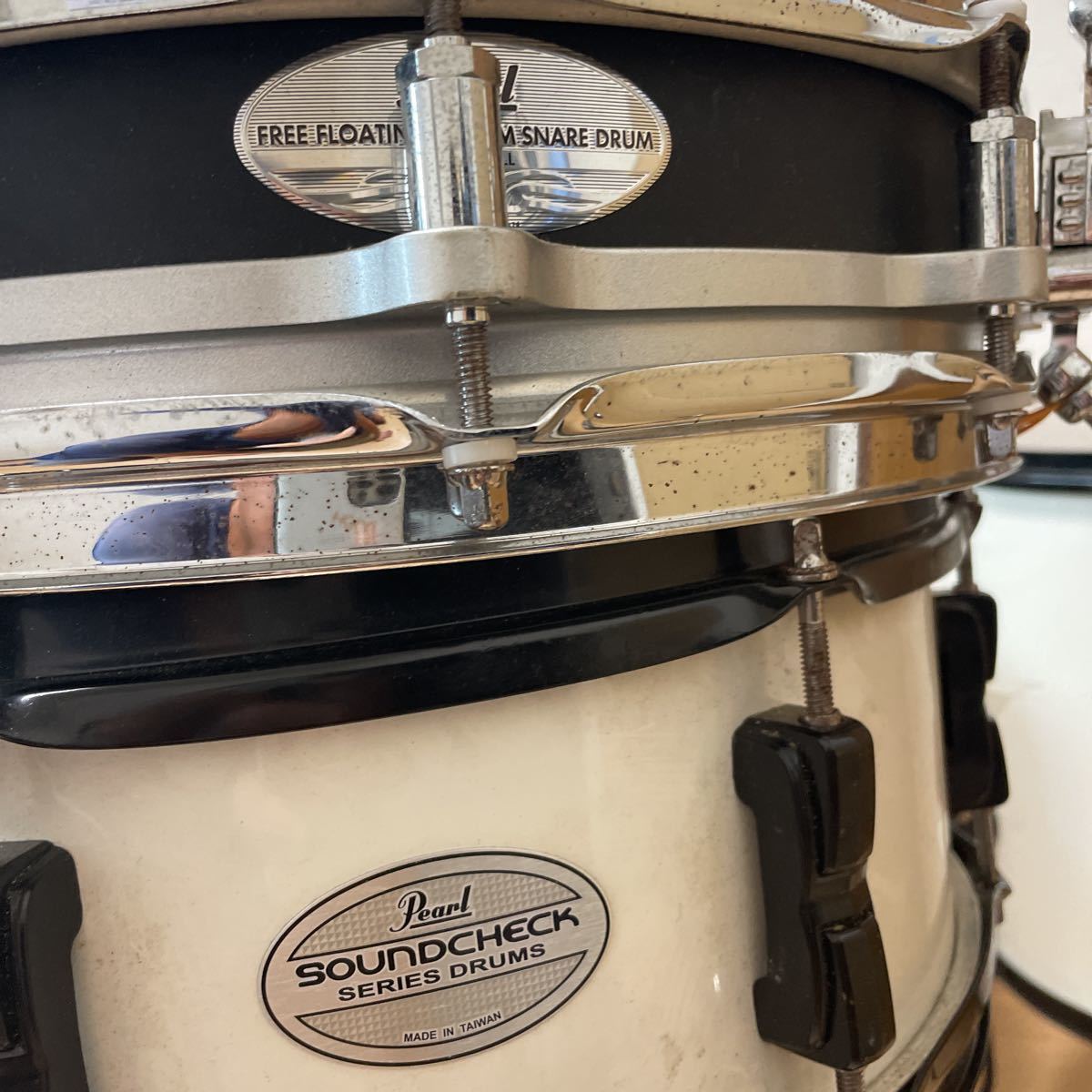 Pearl パール ドラムセット SOUNDCHECK SERIES DRUMS現状品 6点 発送