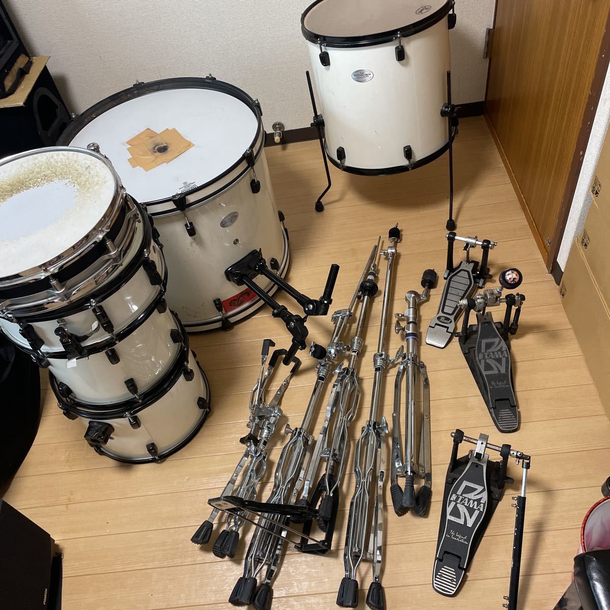 Pearl パール ドラムセット SOUNDCHECK SERIES DRUMS現状品 6点 発送