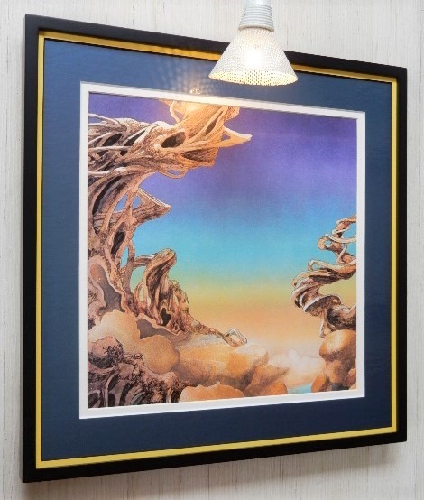 ザ・イエス/イエスタデイズ/名盤 レコジャケ・ポスター額装/The Yes/Yesterdays/Framed Progressive Rock/王道 プログレ/Framed YES Album_画像1