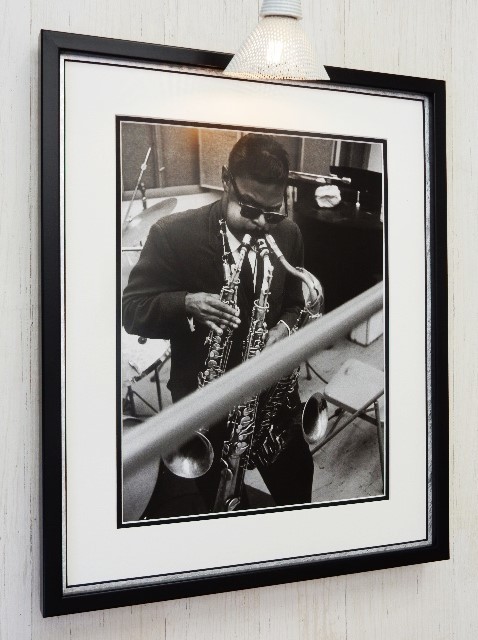  Roland * car k/ the first recording * art Picture /1960/ frame goods / Jazz /Framed Roland Kirk/ cool /. shop. display / wall decoration 