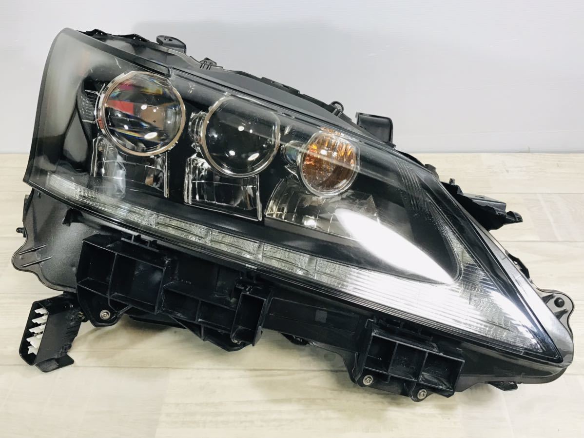 破損無☆レクサス GS GRL10 GRL11 GWL10 前期 純正 右 3眼 LED ヘッド