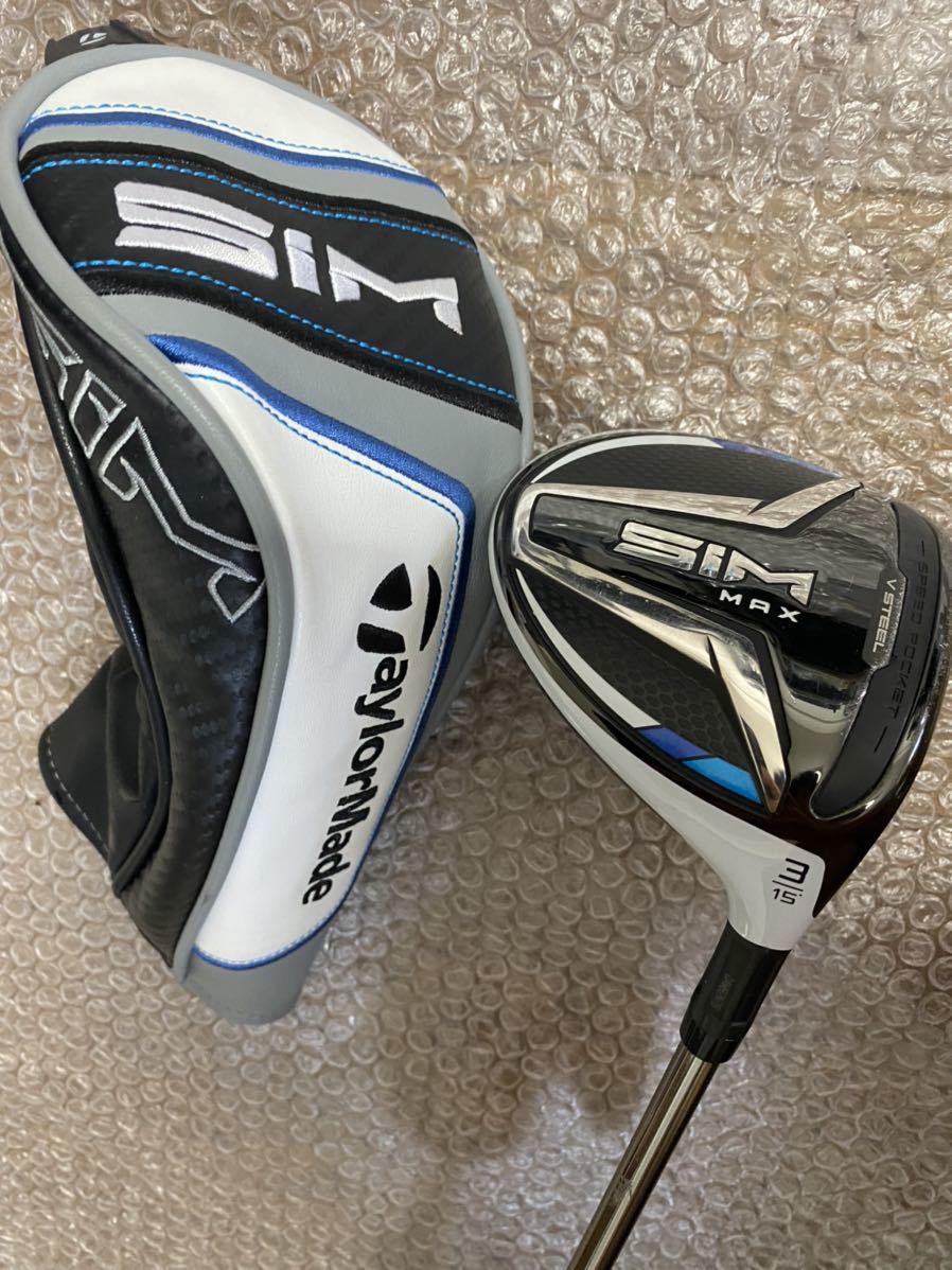テーラーメイド◇SIM MAX #3w(15度) Diamana ZF60(S) メーカー純正 ...