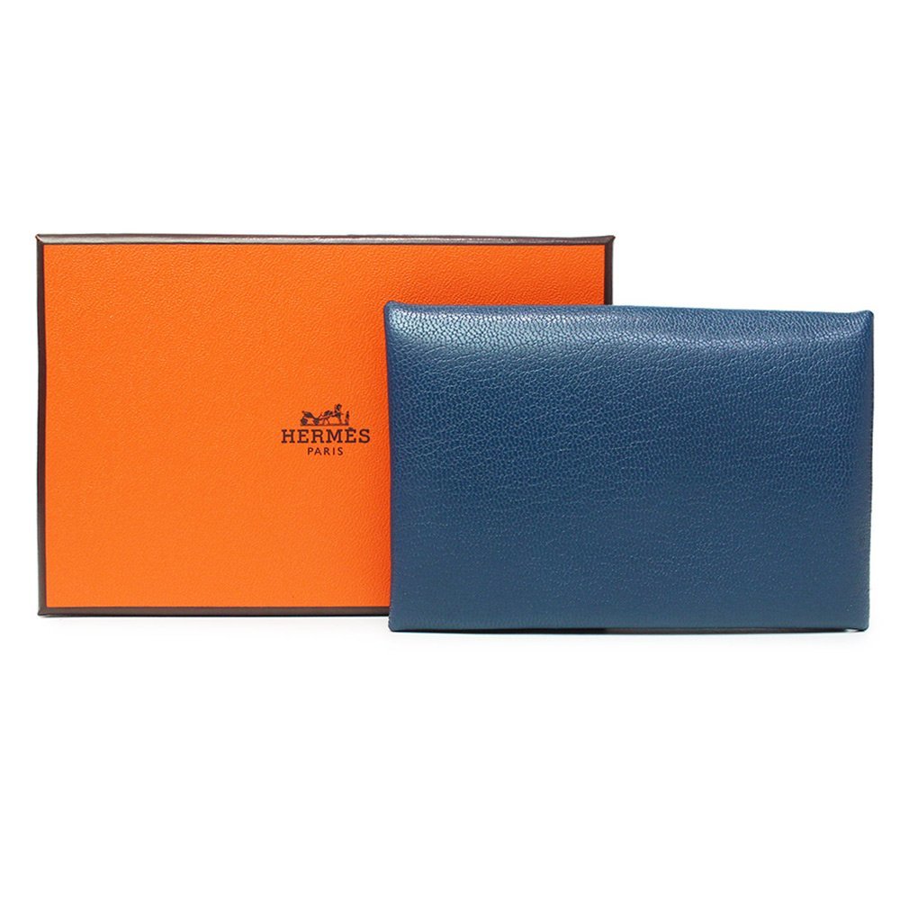 新品・未使用品)エルメス HERMES カルヴィ カードケース 名刺入れ