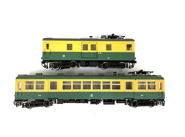 東京フクシマ模型 私鉄電車 新潟交通 モハ 24 HOゲージ 鉄道模型 ジャンク O6688644 6