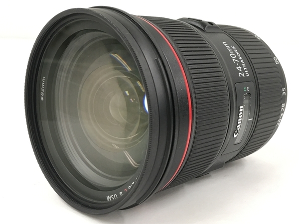 Canon EF24-70mm F2.8L II USM キャノン 大口径 標準ズームレンズ カメラ周辺機器  良好 T6813859