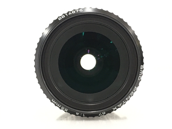 PENTAX smc PENTAX 67 55mm F4 単焦点レンズ 良好T6814143 | promo