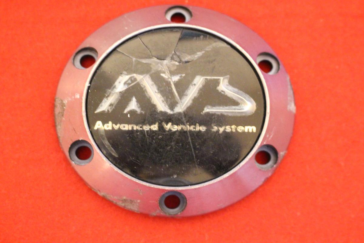 1枚AVS モデル 6 社外 中古 ホイール センターキャップ センターカバー エンブレム オーナメント cap_画像1