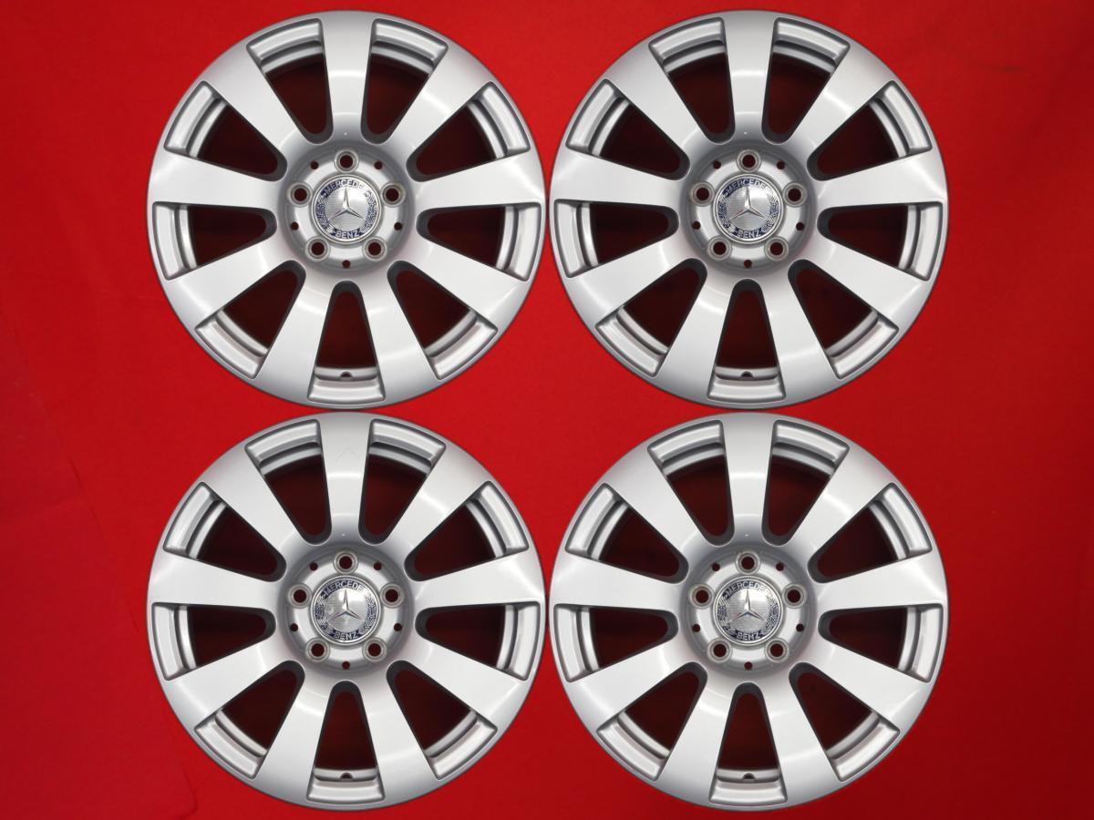 無料配達 7.5J-16 16インチ 4本 ホイール 純正 W212 Eクラス ベンツ