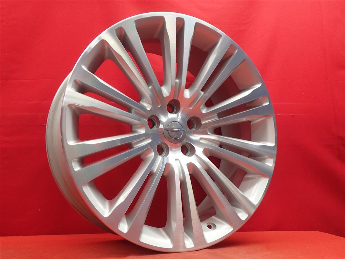 クライスラー 300C 純正 10スポーク ホイール 4本 8J-20 PCD115 5穴 +24 ハブ71.6 1LS67TRMAD 1SZ88TRMAD aa20_画像2