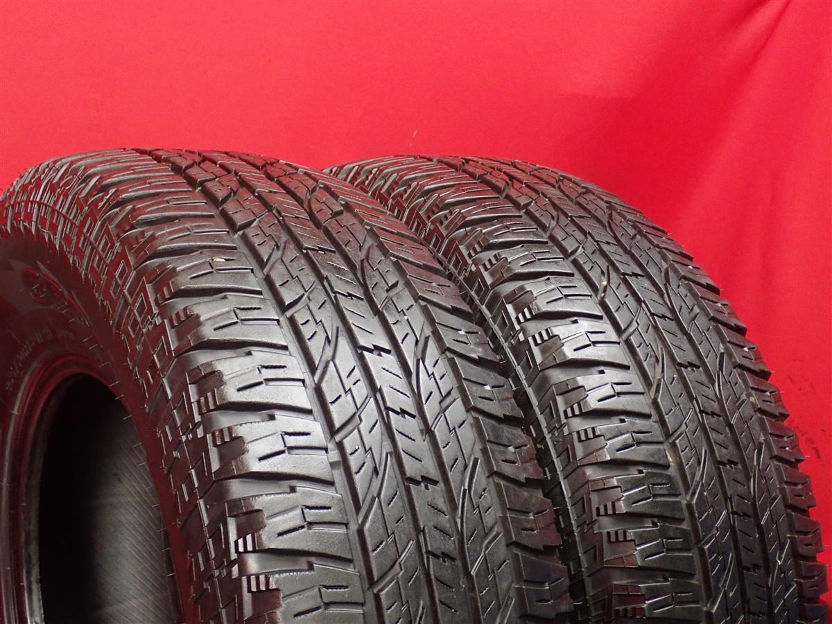 タイヤ2本 《 ヨコハマ 》 ジオランダーA/TG015 [ 265/70R16 112H ]8.5分山★ サーフ プラド パジェロ タコマ サファリ n16_画像3