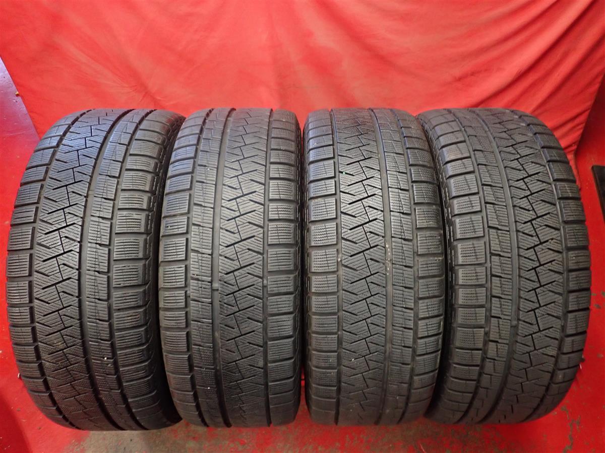 スタッドレス EUROTECH ユーロテックSTAGE TR5×3 ステージ5×3+ピレリアイスアシンメトリコ 245/40R18 8.5分山★Eクラスなどに！stwt18