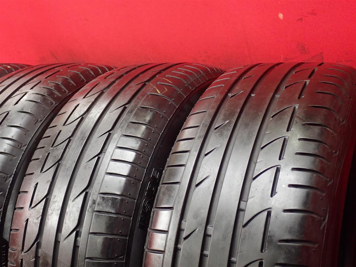 タイヤ4本 《 ブリヂストン 》 ポテンザS001 RFT [ 225/55R17 97W ]8.5/7.5分山★ ランフラット BMW3シリーズ 5シリーズ X1 n17_画像4