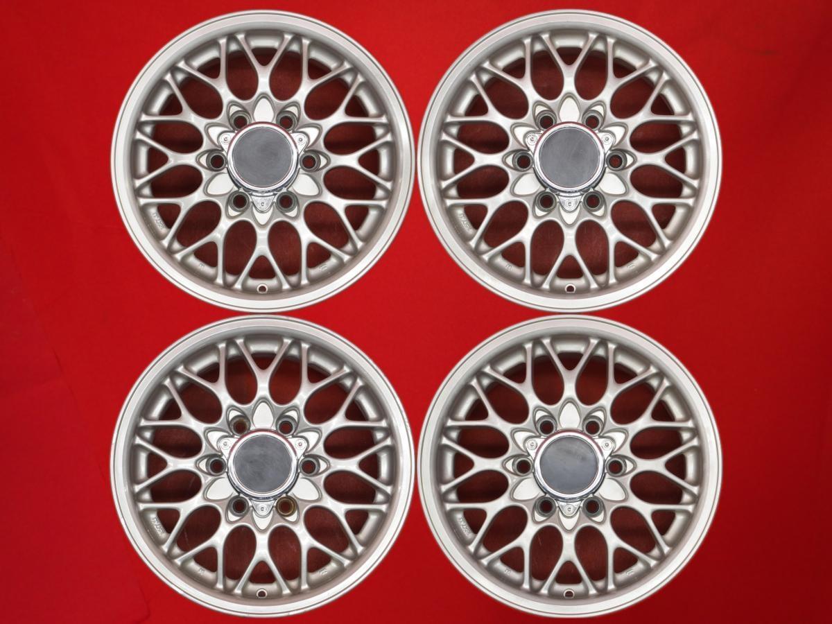  Isuzu Isuzu ISUZU Bighorn original mesh wheel 4ps.@7J-16 PCD139.7 6 hole +38 hub 100 aa16