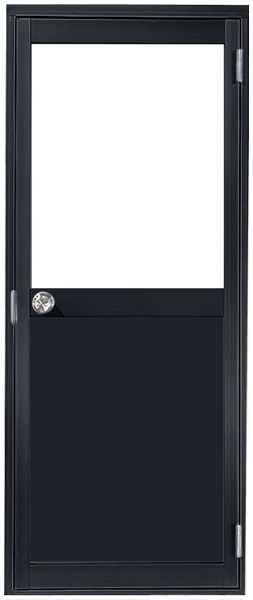 アルミサッシ ＬＩＸＩＬ 内付 勝手口ドア 框ドアタイプ W803×H1841