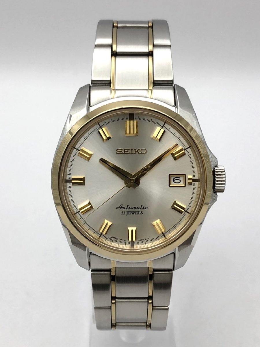 美品 SEIKO セイコー メカニカル 自動巻き 裏スケ メンズ 時計 | www