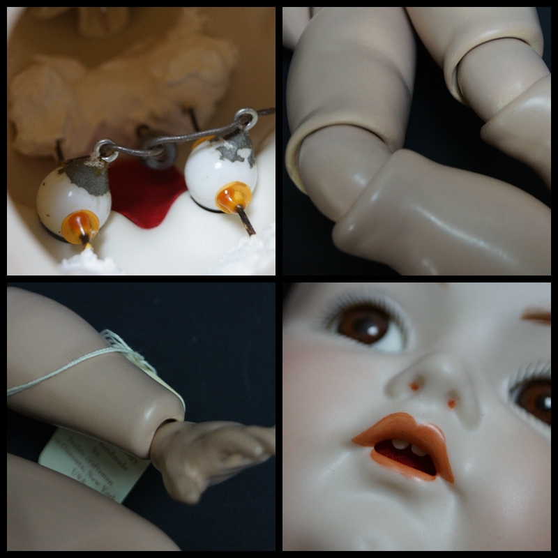 [.] bisque doll large possible love appear . Germany made SIMON&HALBIG 117 3. 2002(M.N)German head |RealSeeleyBodyUSA body moveable glass I height 58.