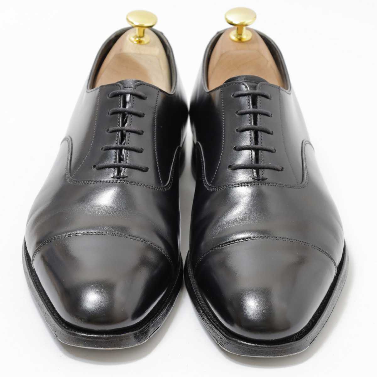 Crockett & Jones】AUDLEY□8E/26.5cm□内羽根式ストレートチップ