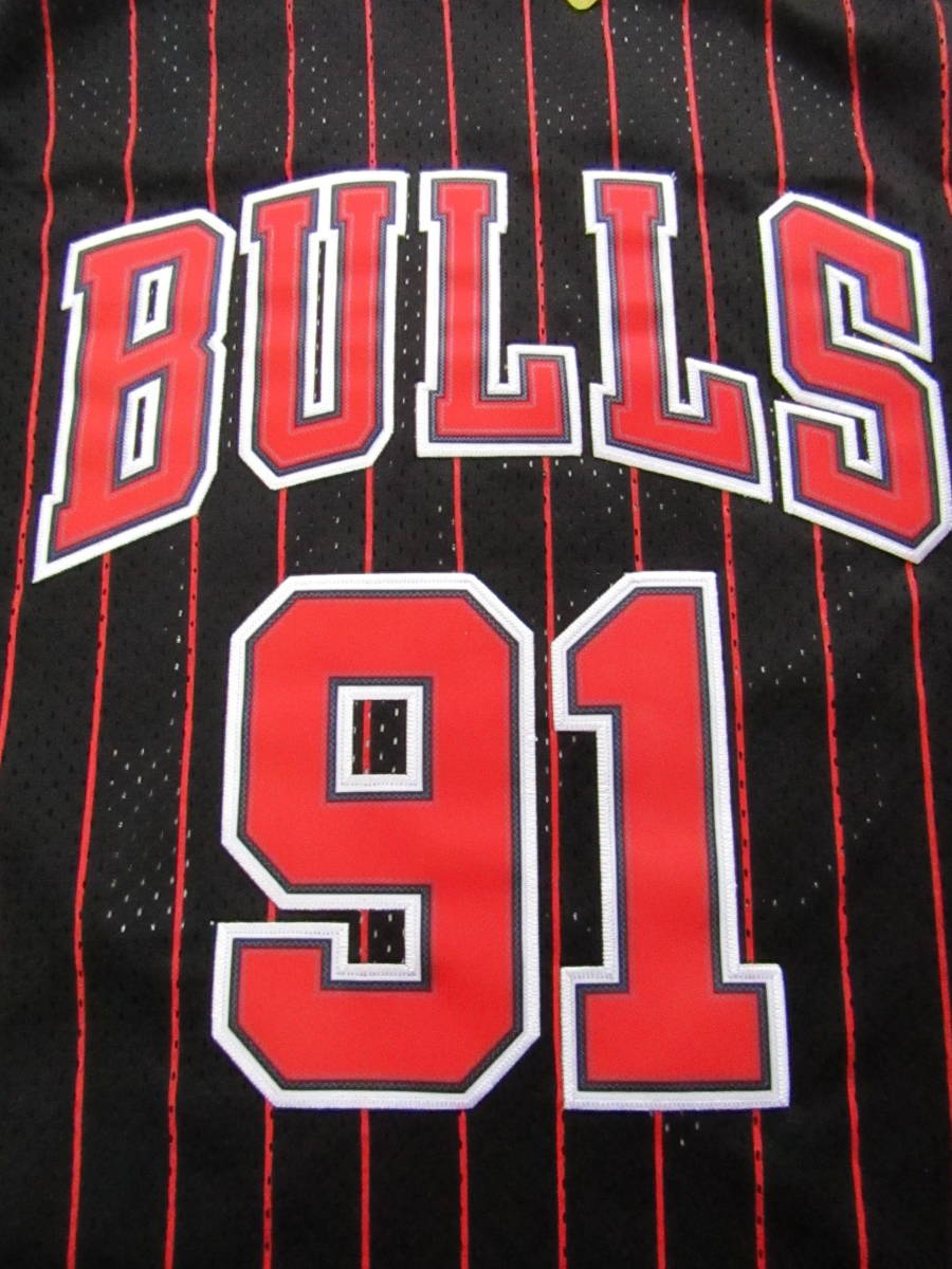 美品 90s シカゴ ブルズ ロッドマン ユニフォーム RODMAN 91-