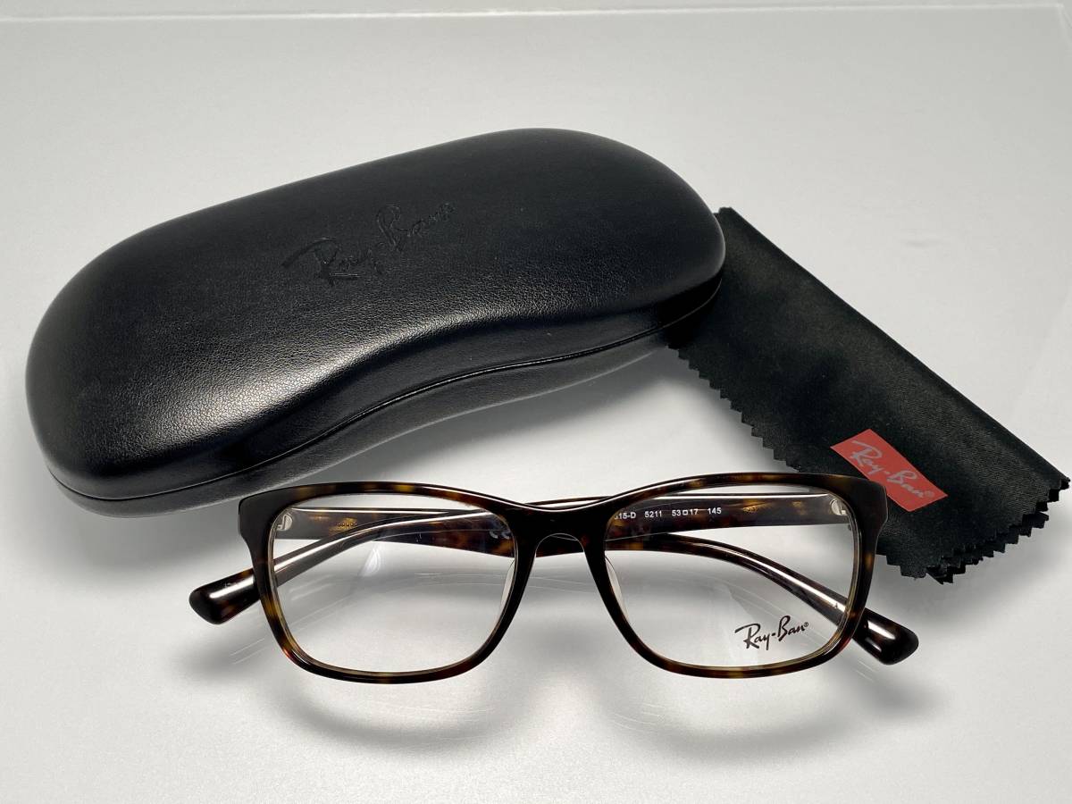 web accept mouse ヤフオク! - ケース付☆RAY-BANレイバン RB5315D 5211...