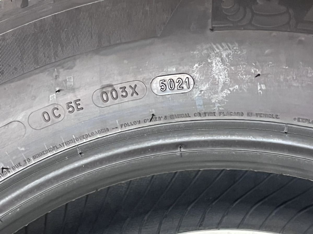 新車外し 21年50週 265/60R18 ミシュラン LATITUDE TOUR HP タイヤ 18 ...