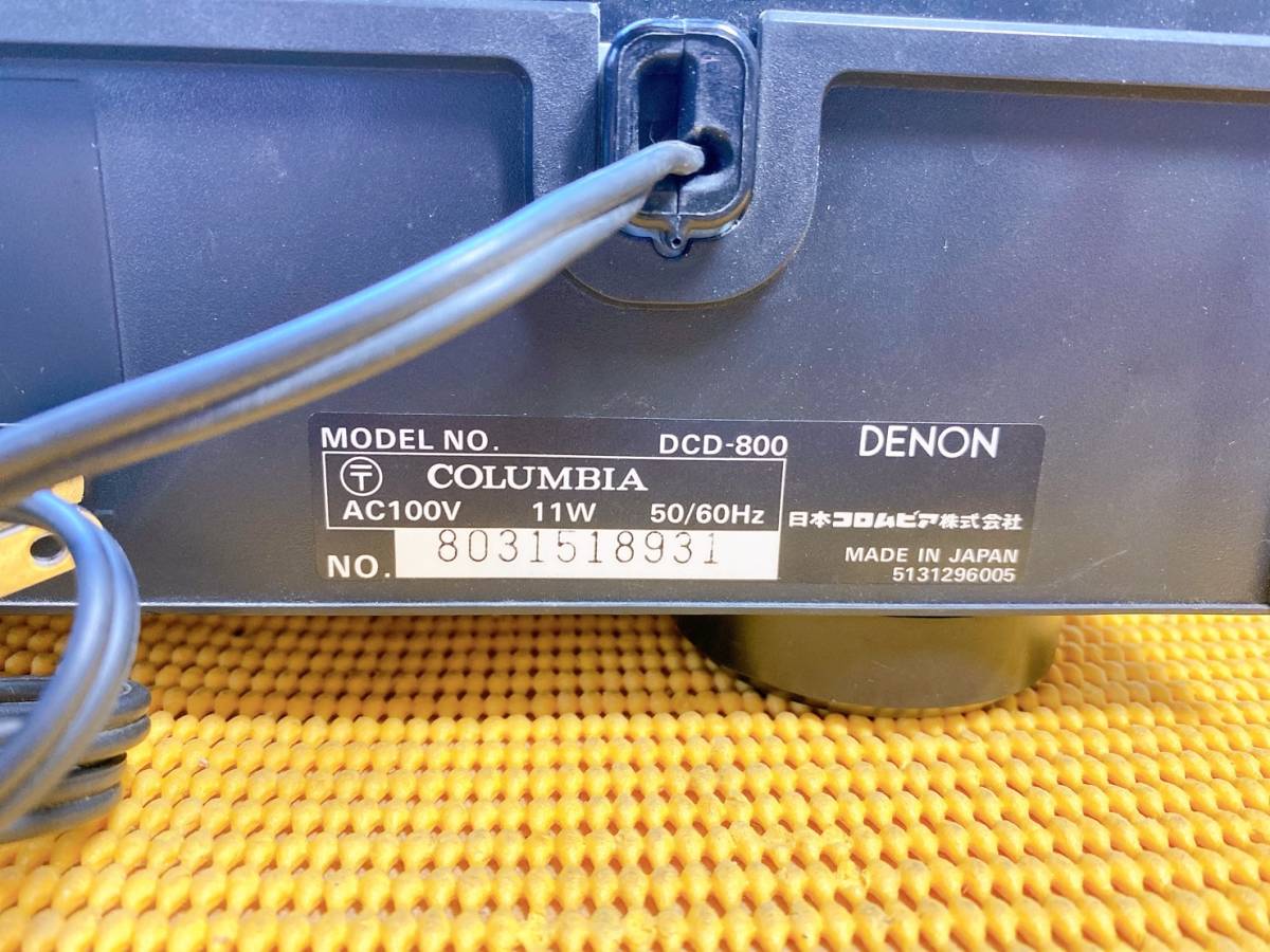  valuable DENON Denon CD player CD deck DCD-800