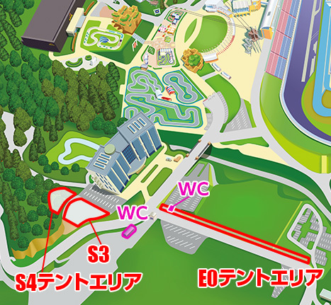 MotoGP 日本グランプリ テントエリア指定駐車券 E0グリーンベルト 2