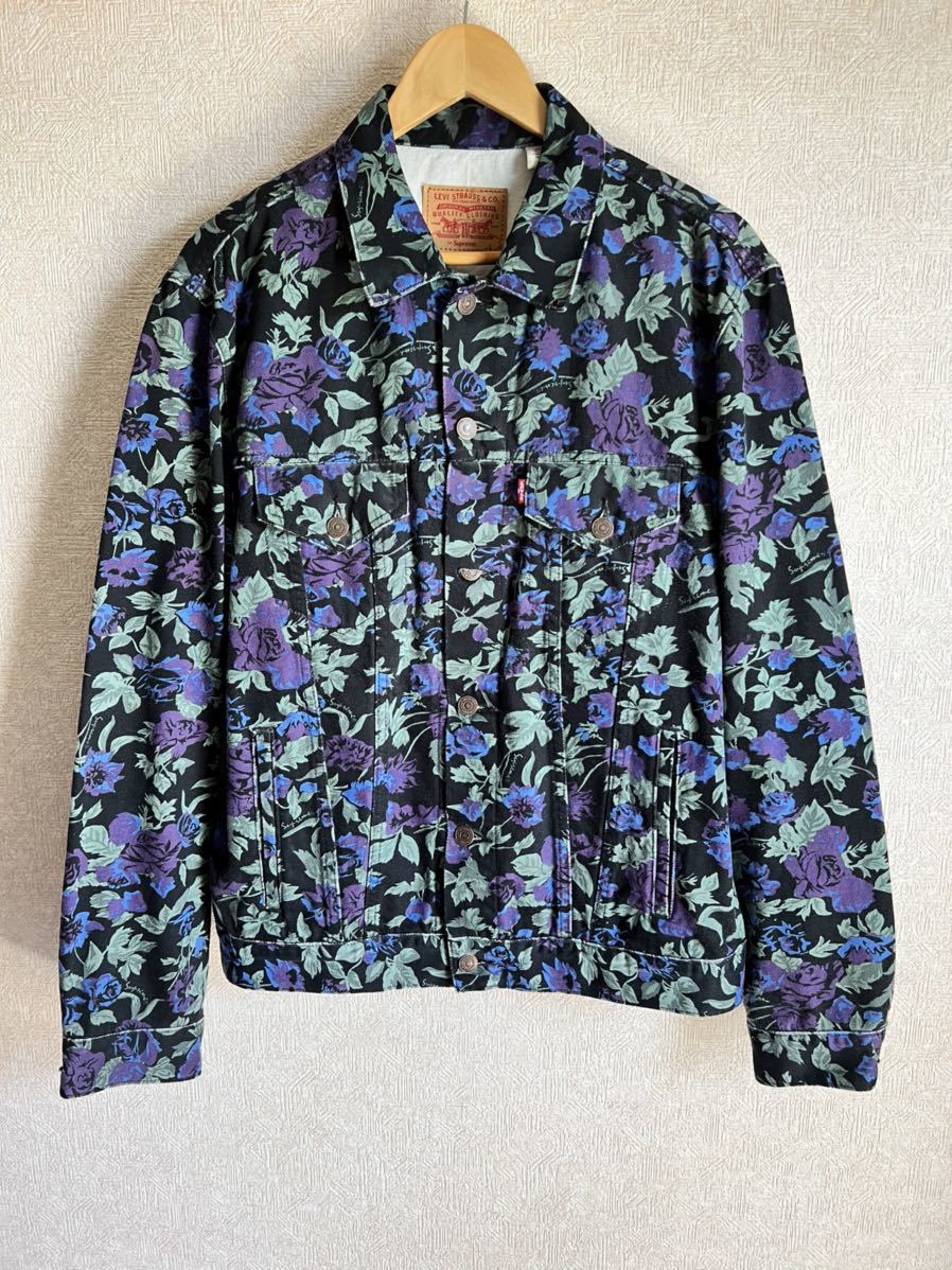Supreme Levi's Roses Trucker Jacket 16ss - 通販 - pinehotel.info