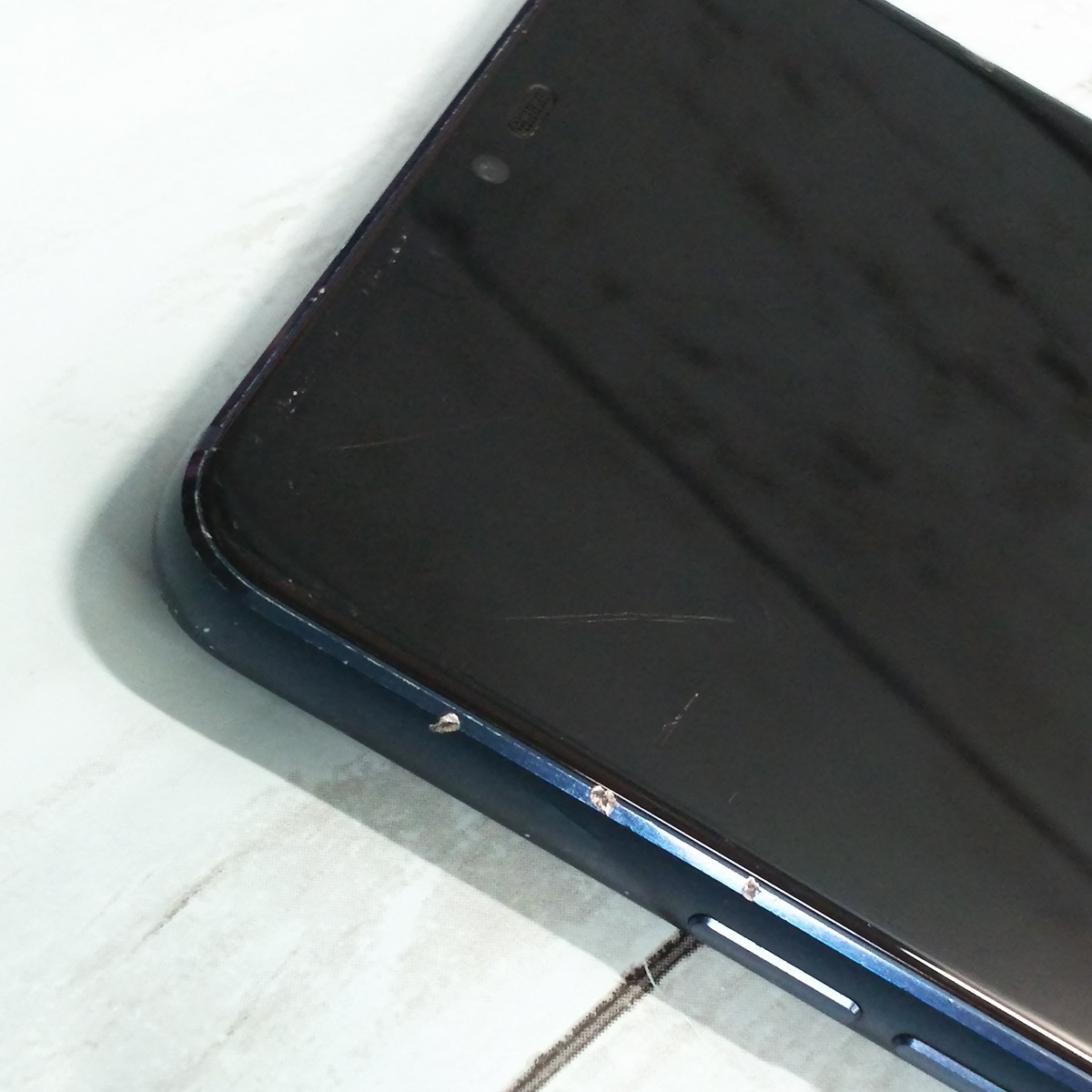 Y!mobile LG Android One X5 ニューモロッカンブルー [訳あり] 本体 白ロム SIMロック解除済み SIMフリー 304320_画像9