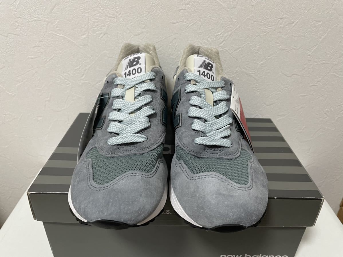 2021年復刻 New Balance M1400SB STEEL BLUE スティールブルー US8 26cm Dワイズ ニューバランス 1400 廃番