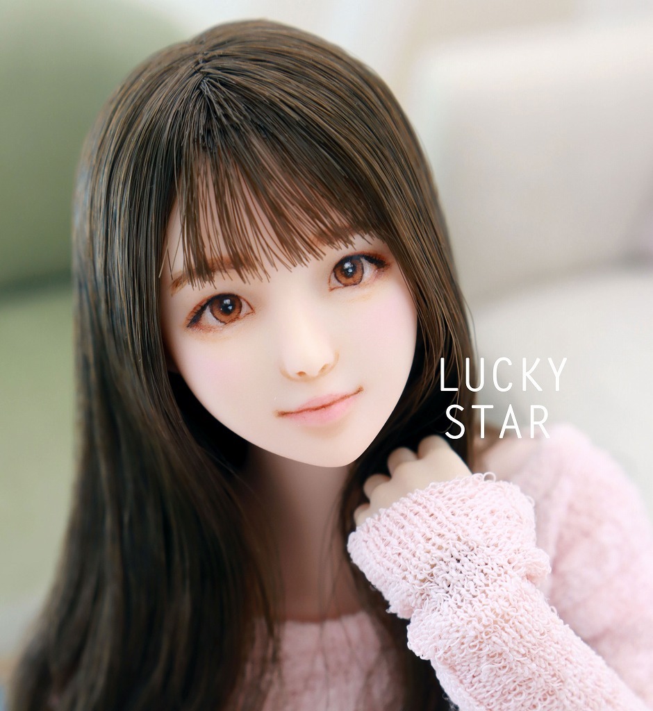 Yahoo!オークション - 【LUCKY STAR】 1/6カスタムドールヘッド Yahoo!オークション - 【LUCKY STAR】 1/6カスタムドールヘッド