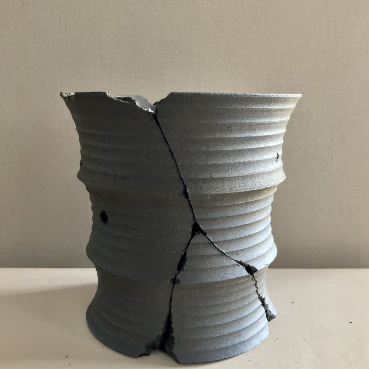 インビジブ KIKKO 吉光窯 crack cylinder L 大鉢の通販 by zen8190s