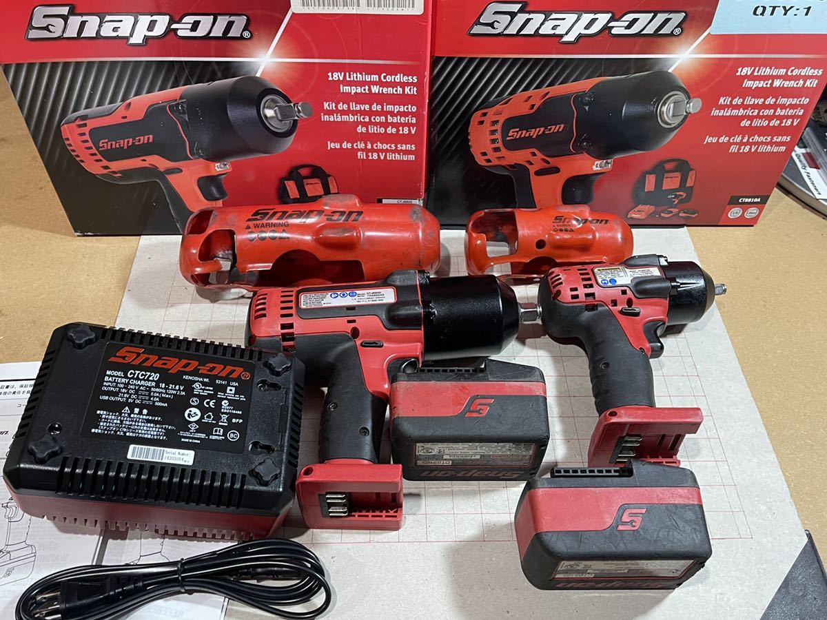 Snap-on スナップオン 日本正規品 18V電動インパクトセット CTJ8850