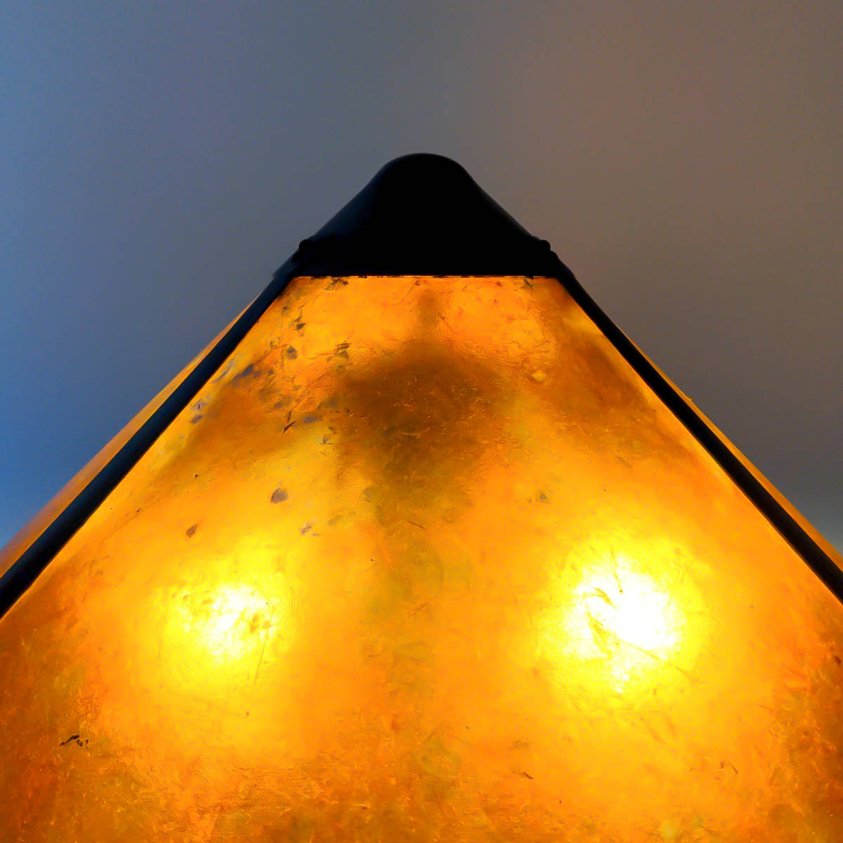 USA マイカランプ MICA LAMP 雲母ランプ テーブルランプ テーブル