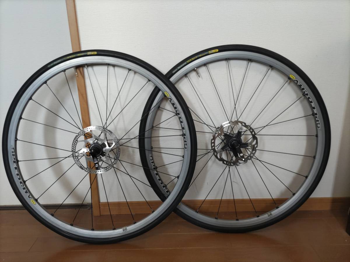 Mavic speed city 700cホイールセット Yahoo!オークション - MAVIC マビック SPEEDCITY ホイールセット