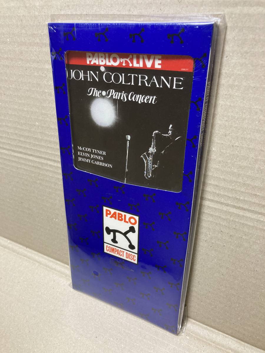 SEALED！新品LONGBOX！John Coltrane / The Paris Concert 初期輸入盤 未開封 ボックス ジョン・コルトレーン McCOY TYNER CD LONG BOX NEW_画像1