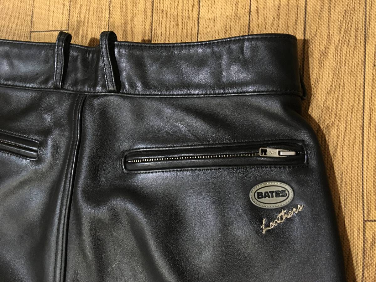BATES LEATHER FLARE PANTS ベイツフレアレザーパンツ 完売しました