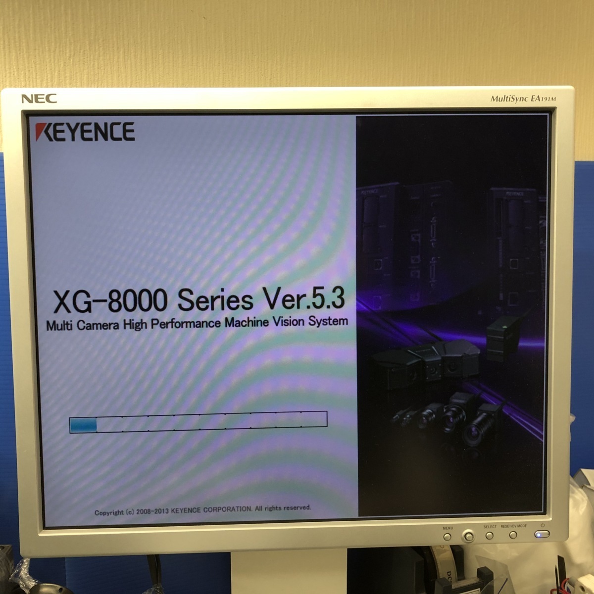 Keyence XG-8500 超高速画像処理装置 XG-H035C CA-CH3L CA-DPW2 画像 