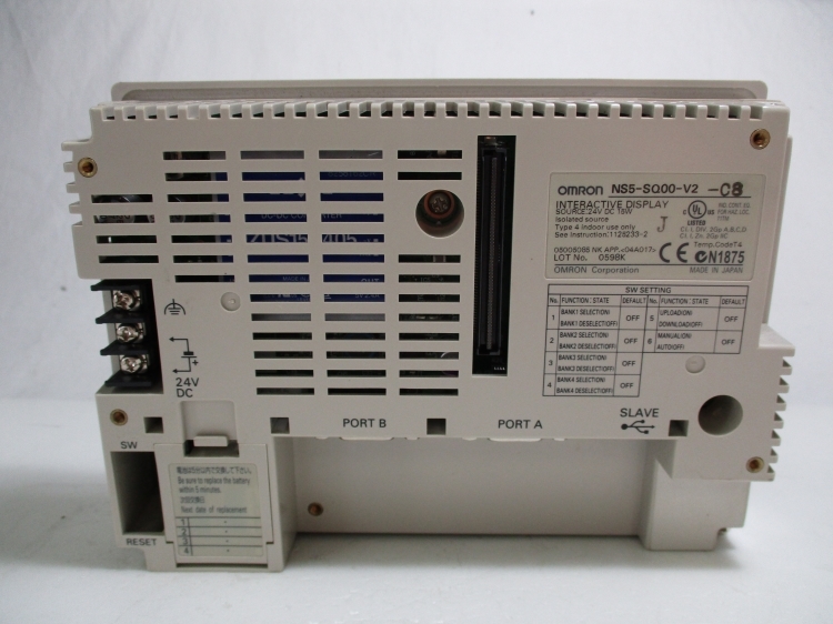 OMRON NS5-SQ00-V2-C8 プログラマブルターミナル OMRON NS5-SQ00-V2-C8 プログラマブルターミナル